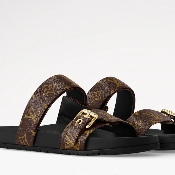 Louis Vuitton Bom Dia Flat Comfort Mules - Picture 14 of 15